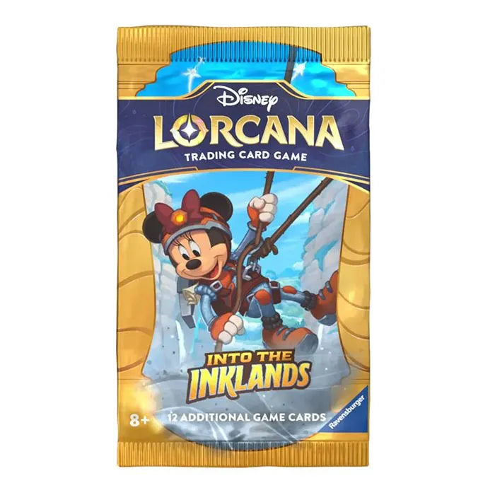 Disney Lorcana Trading Card Game Series 3: Into the Inklands - Booster Pack - PREORDER 8th MARCH