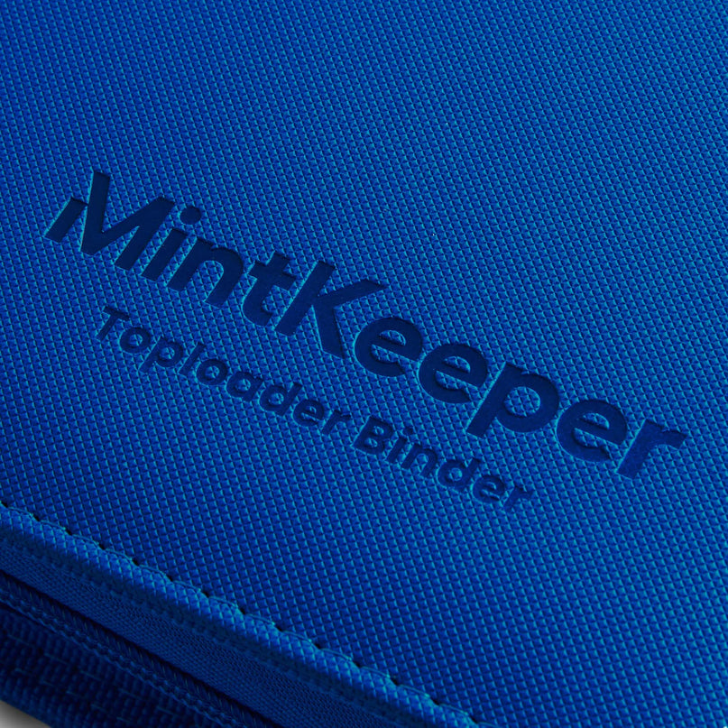 MintKeeper - 252 Toploader Binder - 9 Pocket - BLUE
