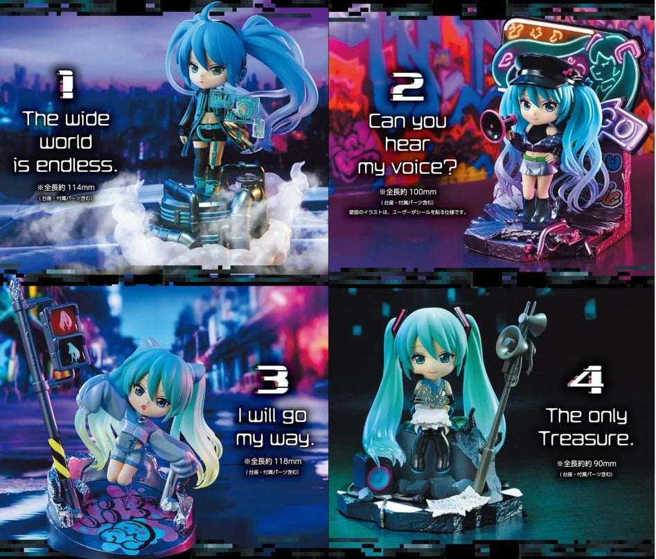 Vocaloid - Hatsune Miku A Neostory of My World Figures (REMENT)