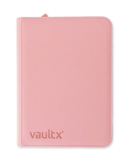 Vault X  - Exo-Tech Zip Binder 9 Pocket - JUST PINK