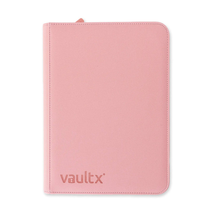 Vault X  - Exo-Tech Zip Binder 9 Pocket - JUST PINK