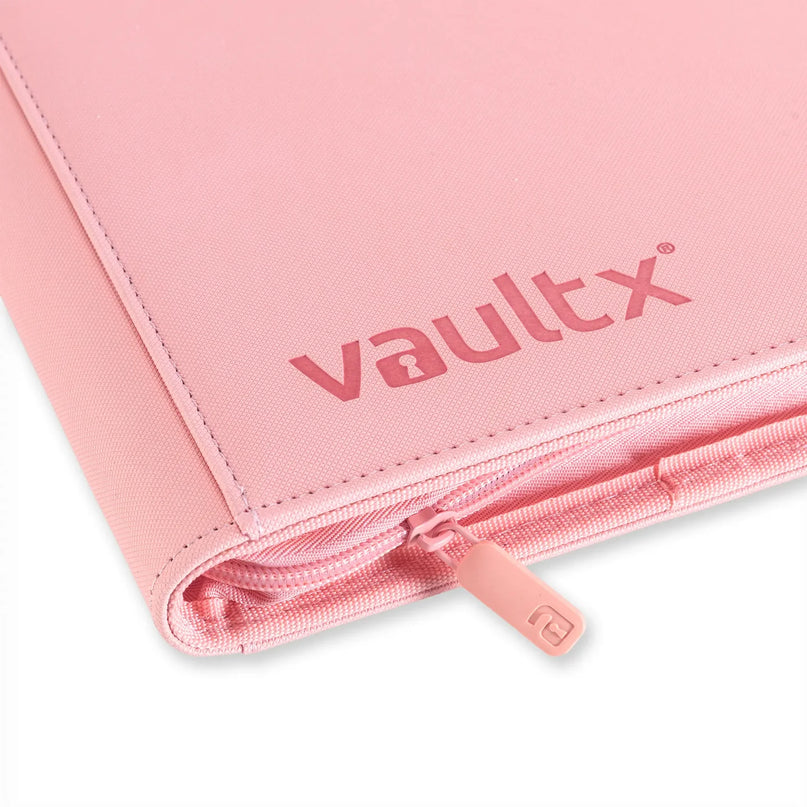 Vault X - Exo-Tech Zip Binder 12 Pocket - JUST PINK