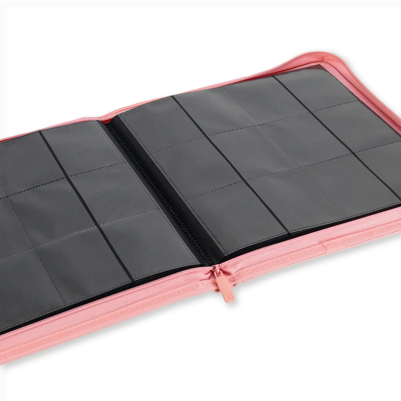 Vault X - Exo-Tech Zip Binder 12 Pocket - JUST PINK