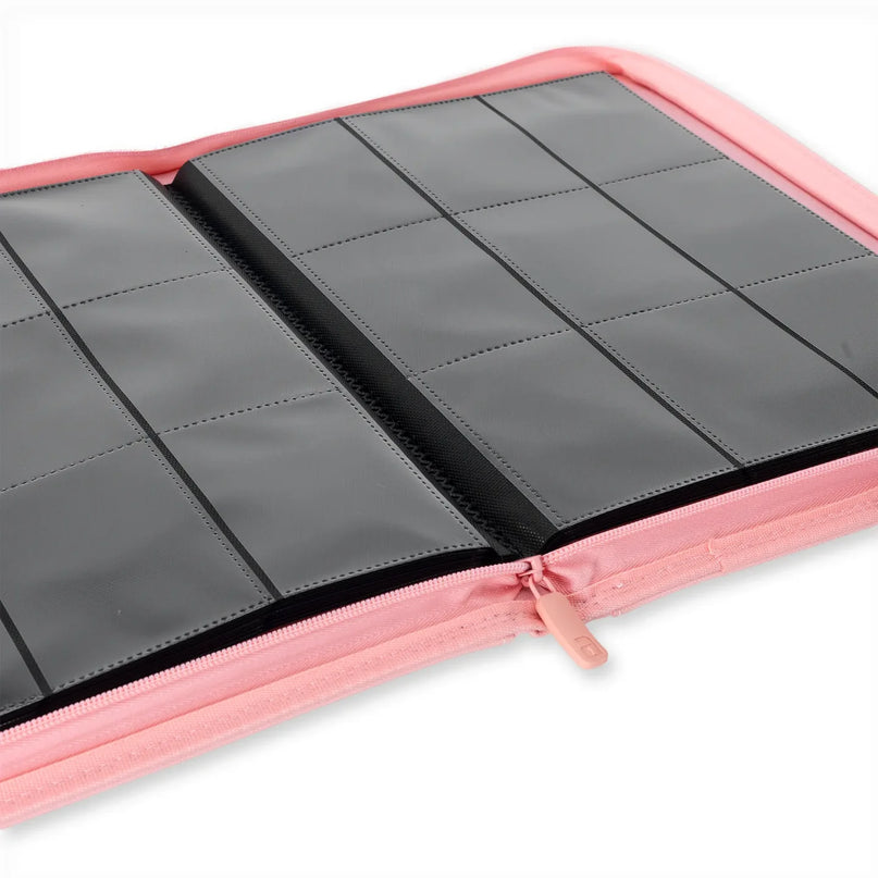 Vault X  - Exo-Tech Zip Binder 9 Pocket - JUST PINK