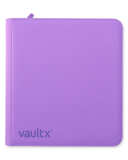 Vault X - Exo-Tech Zip Binder 12 Pocket - JUST PURPLE