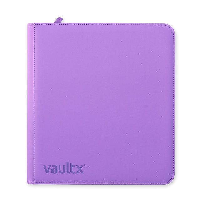 Vault X - Exo-Tech Zip Binder 12 Pocket - JUST PURPLE