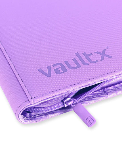 Vault X - Exo-Tech Zip Binder 12 Pocket - JUST PURPLE