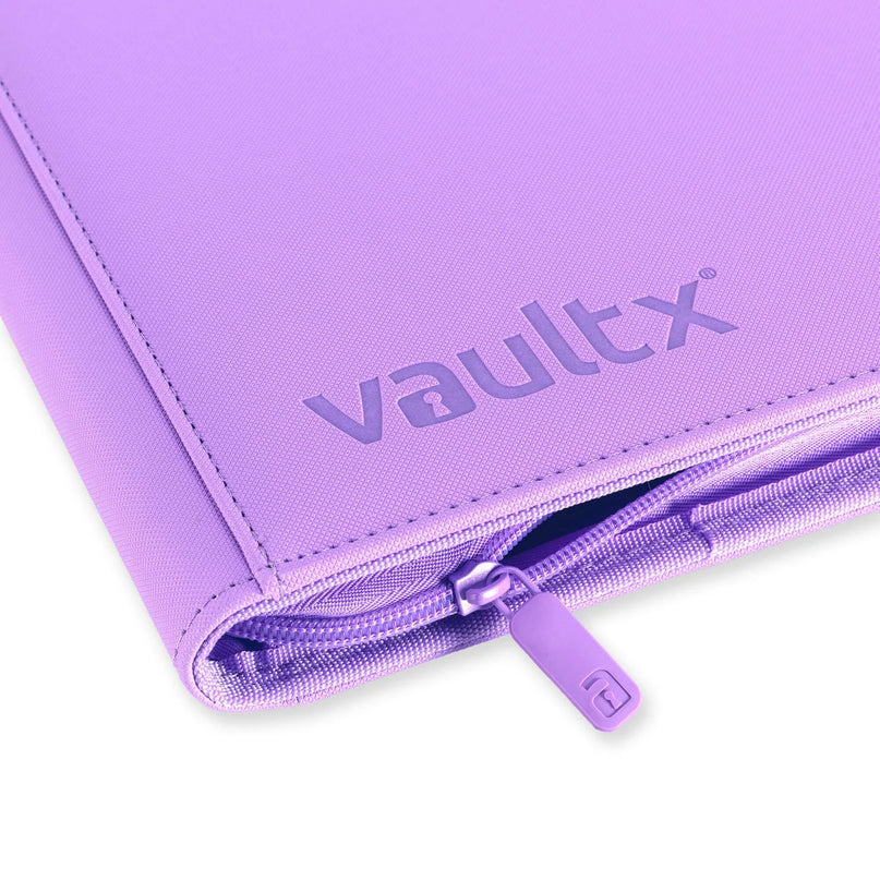 Vault X - Exo-Tech Zip Binder 12 Pocket - JUST PURPLE