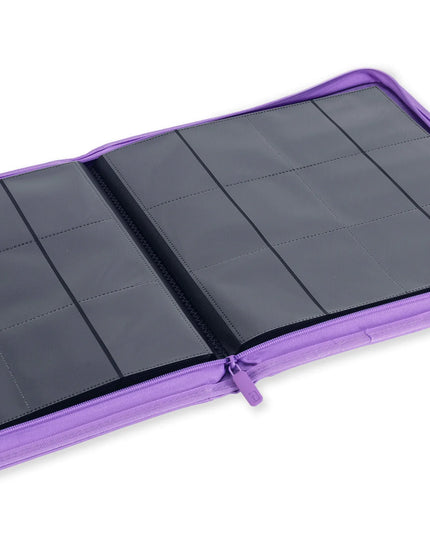Vault X - Exo-Tech Zip Binder 12 Pocket - JUST PURPLE