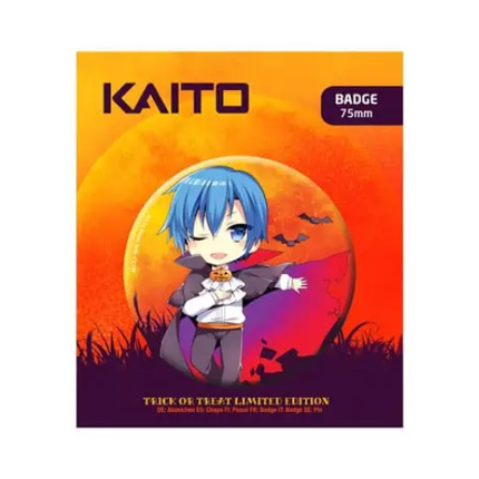 Hatsune Miku - Trick or Treat Limited Edition Pin Badge - Kaito (1 pack) (POP BUDDIES)