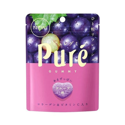 Kanro - Puré Grape Flavour Japanese Gummy Candy Sweets