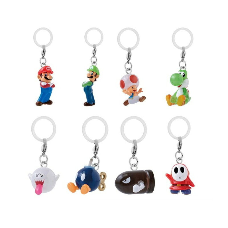 Super Mario Mejirushi Figure Charms (BANDAI)