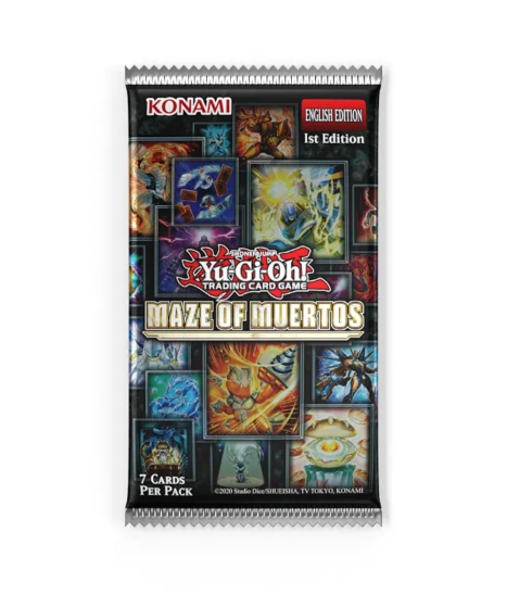 RELEASE 19th FEB 2026: Yu-Gi-Oh TCG - Maze of Muertos Single Pack (7 Cards)