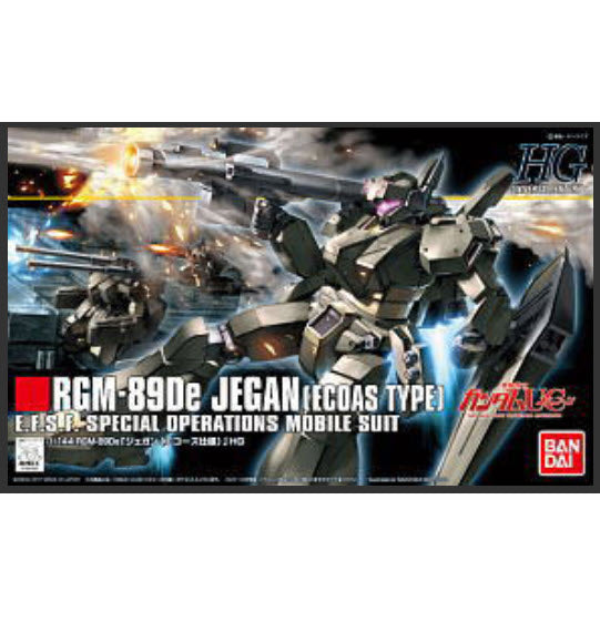 1/144 HG RGM-89De Jeagan (Ecoas Type) Gundam Model Kit (BANDAI)