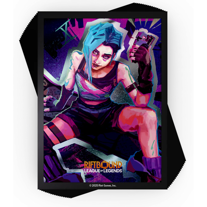 Riftbound: League of Legends - Origins Jinx Art Sleeves (100ct)