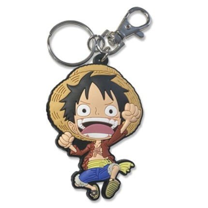 One Piece - Luffy Die-Cut PVC Keyring (GE48167)