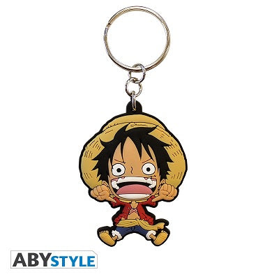 One Piece - Luffy Die-Cut Keychain (ABYKEY037)
