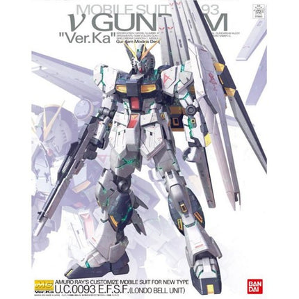 1/100 MG UC - RX-93 Nu Gundam Ver. Ka - Gundam Model Kit (BANDAI)
