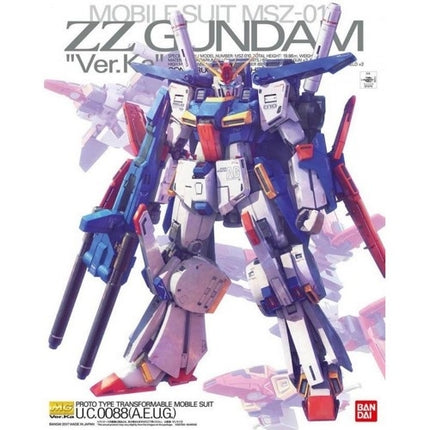 1/100 MG UC - MSZ-010 ZZ Gundam Ver. Ka - Gundam Model kit (BANDAI)TokyoToys