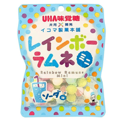 Mikakuto Rainbow Ramune Soda Flavoured Mini Tablet Candy (UHA)