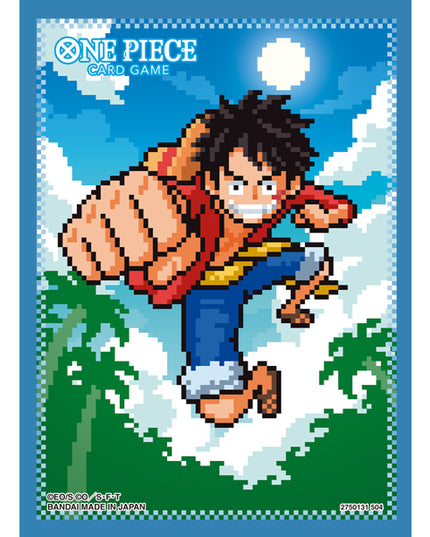 [One Piece] ONE PIECE Card Game Card Sleeve 8 Monkey D. Luffy (Dot)