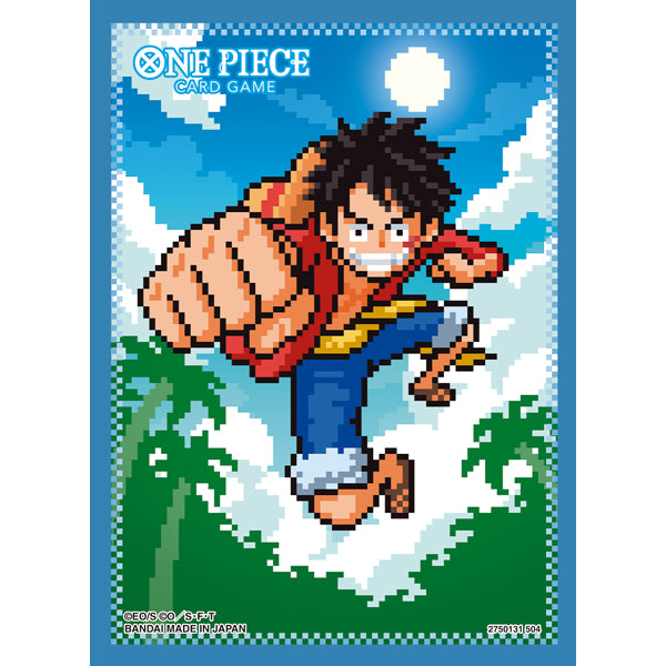 [One Piece] ONE PIECE Card Game Card Sleeve 8 Monkey D. Luffy (Dot)