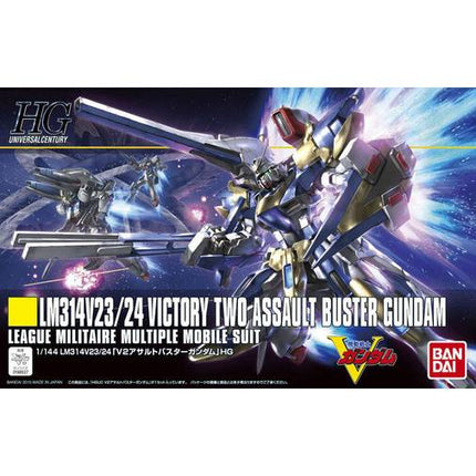 HG UC 1/144 LM314V23/24 Victory Two Assault Buster Gundam Model Kit