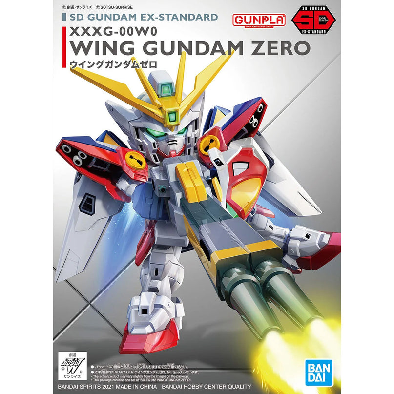 SD Gundam Ex-Standard Wing Gundam Zero Gundam Model Kit (BANDAI)