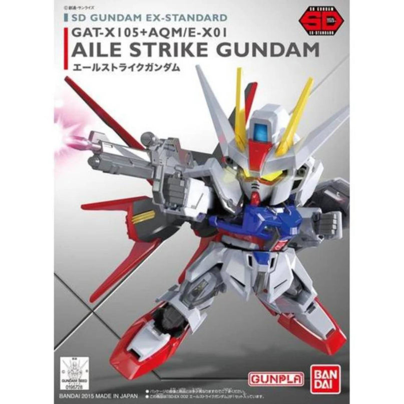 SD Gundam Ex-Standard Aile Strike Gundam Model Kit (BANDAI)
