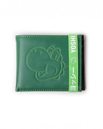 Nintendo - Super Mario Yoshi Bifold Wallet (MW228554NTN) - TokyoToys.com