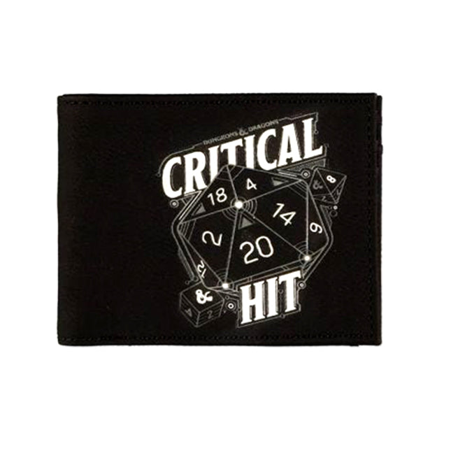 Dungeons & Dragons - Critical Hit Bifold Wallet (DIFUZED MW288820HSB)