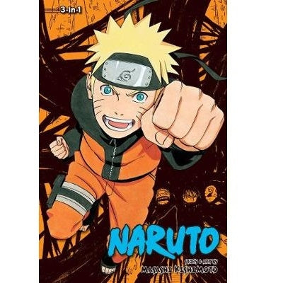 Naruto 3-In-1 Edition Manga Books (Select Volume)