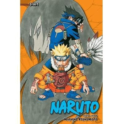 Naruto 3-In-1 Edition Manga Books (Select Volume)