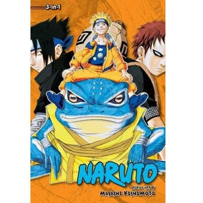 Naruto 3-In-1 Edition Manga Books (Select Volume)