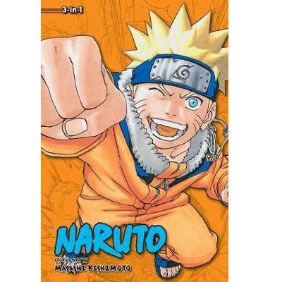 Naruto 3-In-1 Edition Manga Books (Select Volume)