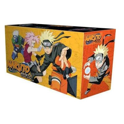 Naruto Box Set 2 - Volumes 28-48 with Premium Manga Books