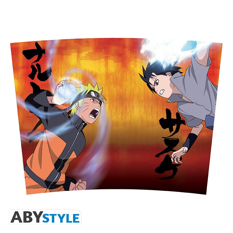 Naruto Shipudden  - Naruto vs Sasuke Travel Mug (ABYTUM54)