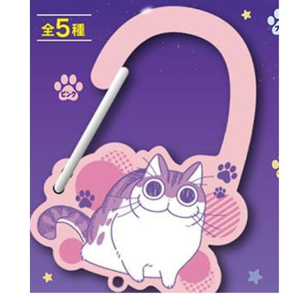 Nights with a Cat - Neko Acrylic Carabiner Clips (PEANUTS CLUB)