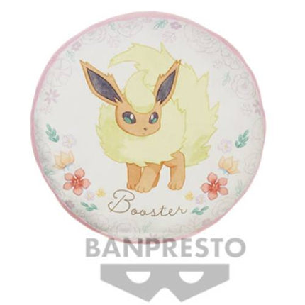 Pokemon - Flareon Floral Ensemble Vol 1 Reversible Cushion 32cm Diameter (BANPRESTO)