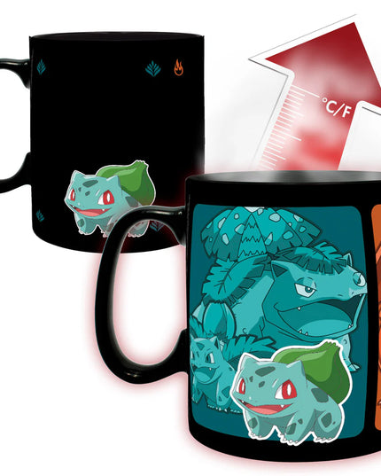 Pokemon Evolve 460ml Heat Change Mug (ABYSTYLE)