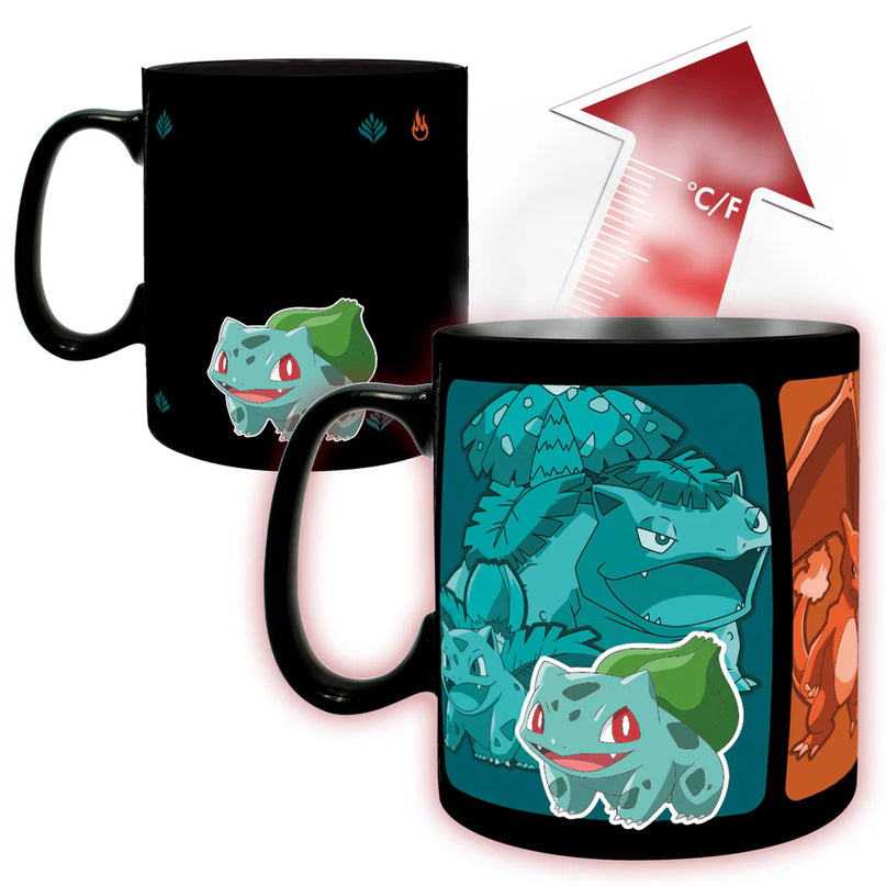 Pokemon Evolve 460ml Heat Change Mug (ABYSTYLE)