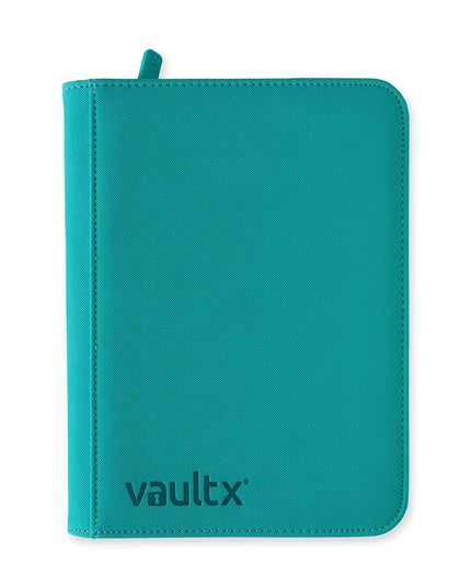 Vault X  - Exo-Tech Zip Binder 4 Pocket - TEAL