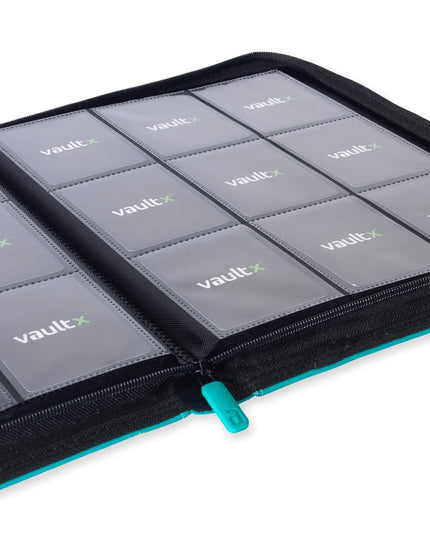 Vault X  - Exo-Tech Zip Binder 9 Pocket - TEAL
