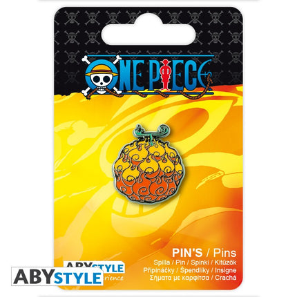 One Piece - Devil Fruit - Flame Flame Fruit Pin Badge (ABYPIN035)