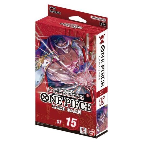 RELEASE 25th October 2024: One Piece TCG: Starter Deck - Red Edward Newgate(ST-15)