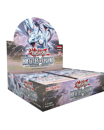 RELEASE 20th JUNE 24: Yu-Gi-Oh! - Battles Of Legend: Terminal Revenge Booster Box