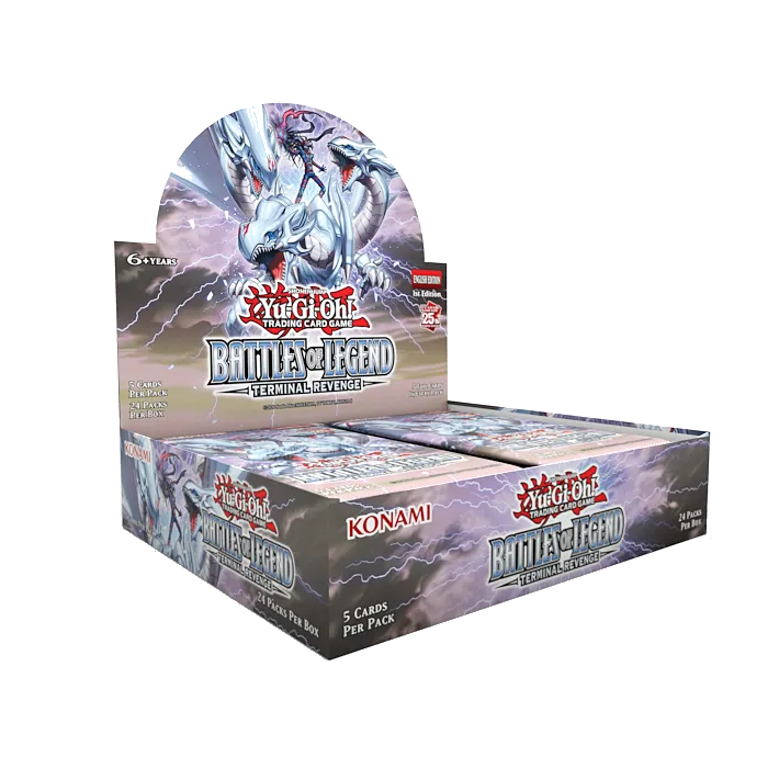 RELEASE 20th JUNE 24: Yu-Gi-Oh! - Battles Of Legend: Terminal Revenge Booster Box