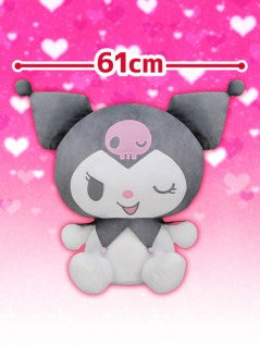 Sanrio - Kuromi Super Big Winking Plush 61cm (FURYU)