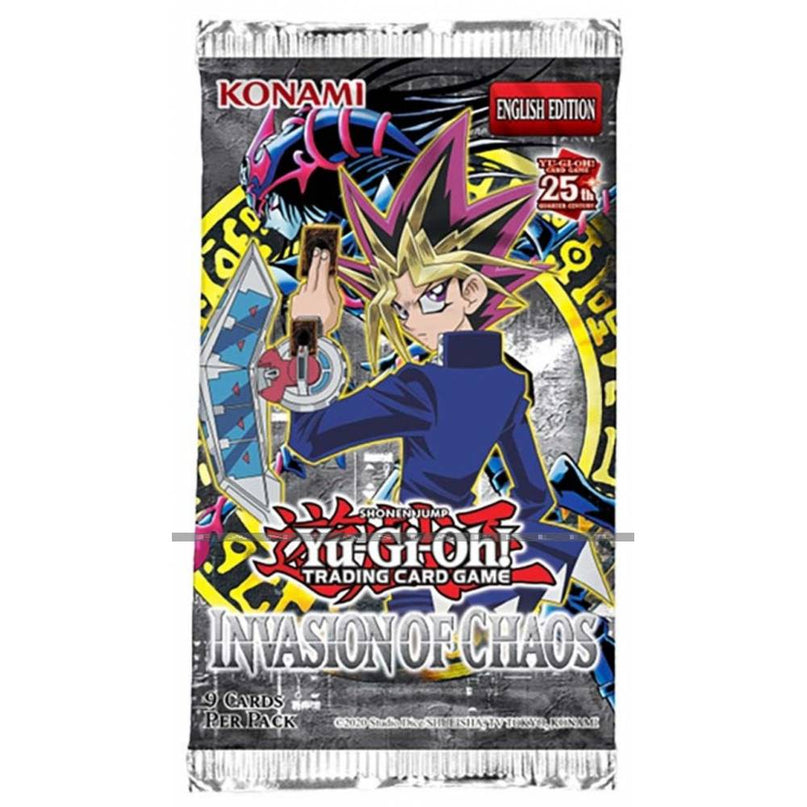 Yu-Gi-Oh! TCG - Invasion of Chaos Single Booster Pack (9 Cards)