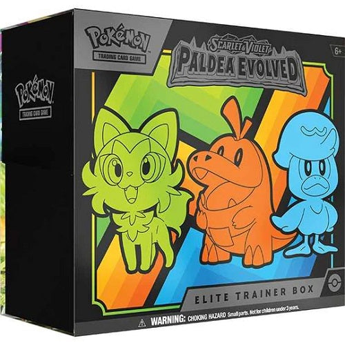 Pokemon TCG - Scarlet & Violet - Paldea Evolved - Elite Trainer Box